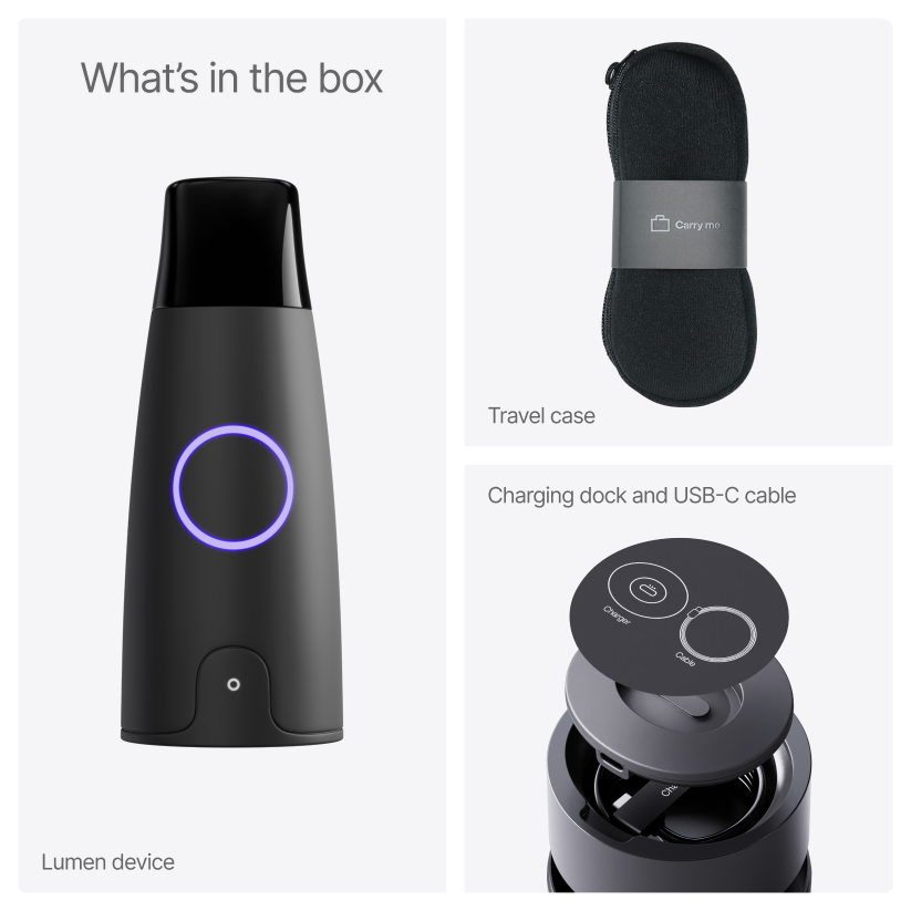 LUMEN DEVICE（ルーメンデバイス）未使用品 Lumen Metabolism Tracker: Your Personalized Nutrition Coach | Lumen